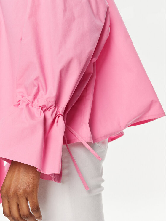 PINKO Pinko Majica Dedita Camicia 103460 A19U Ružičasta Oversize