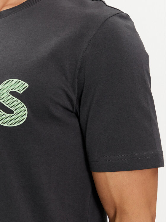 BOSS Boss T-shirt 50512866 Siva Regular Fit