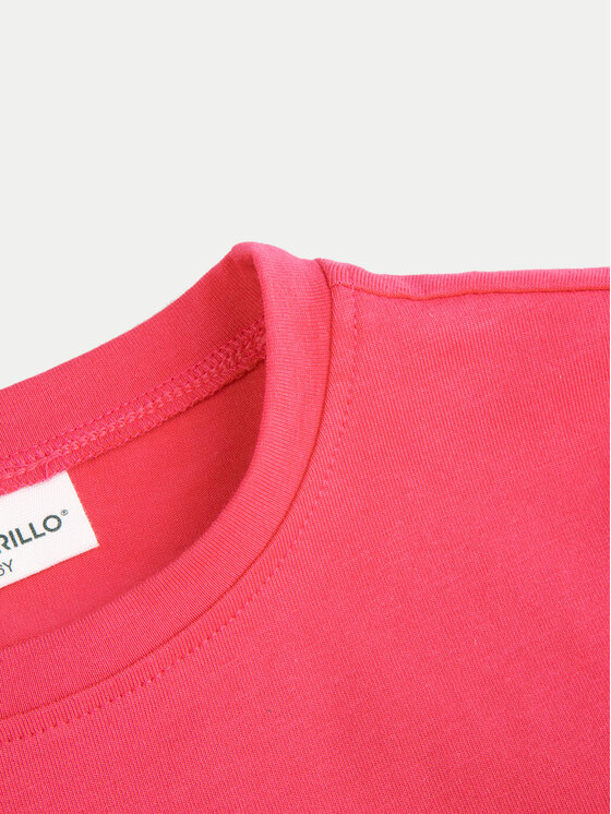 Coccodrillo Coccodrillo T-Shirt ZC4143202LGD Różowy Regular Fit
