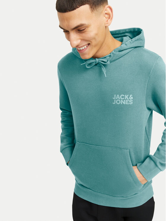 Jack & Jones Jack & Jones Pulóver Corp 12152840 Zöld Regular Fit
