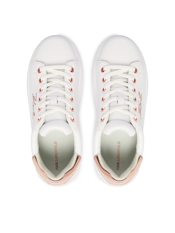 KARL LAGERFELD KARL LAGERFELD Sneakersy Kapri KL62518 Bílá