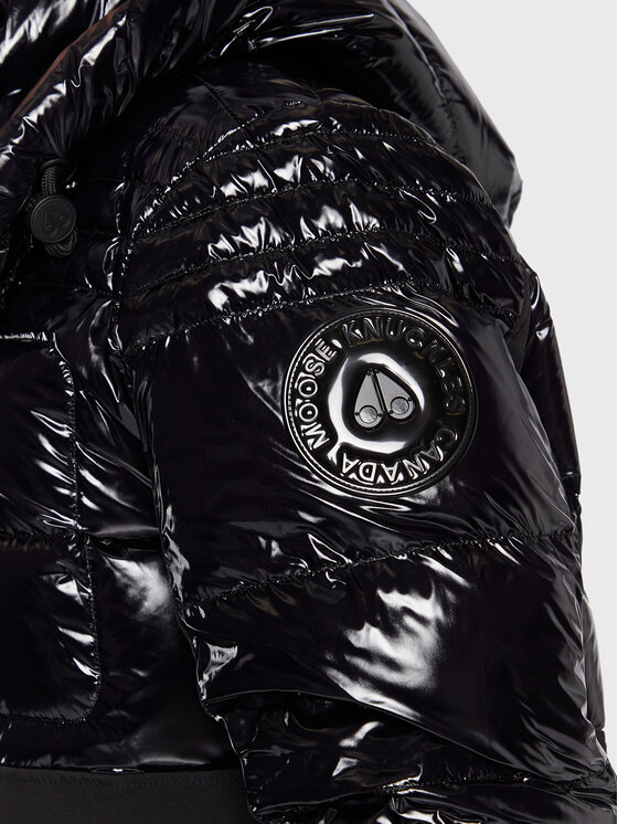 Moose Knuckles Moose Knuckles Vatovaná bunda Dugald 2 M32MJ139 Čierna Regular Fit