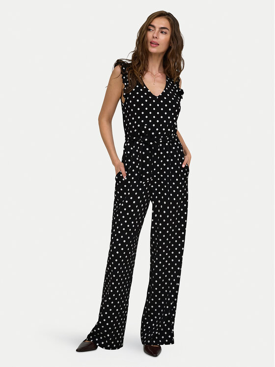 ONLY Salopetă Tina 15374983 Negru Regular Fit