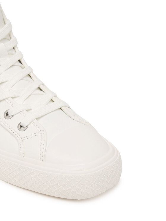 Calvin Klein Calvin Klein Tenisice Vulc Lace Up Hightop Lth HW0HW03076 Bijela