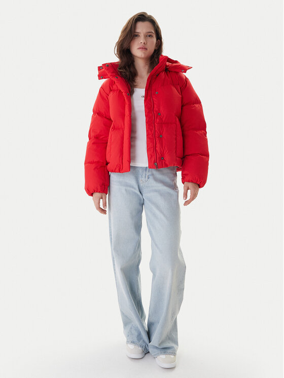 Levi's® Levi's® Vatovaná bunda Western Bubble 003MD-0004 Červená Regular Fit