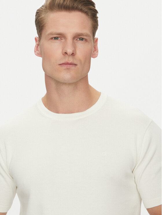 Calvin Klein Calvin Klein Футболка K10K114485 Écru Regular Fit