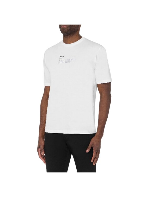 MOSCHINO MOSCHINO T-Shirt 9667984982351 Biały Regular Fit