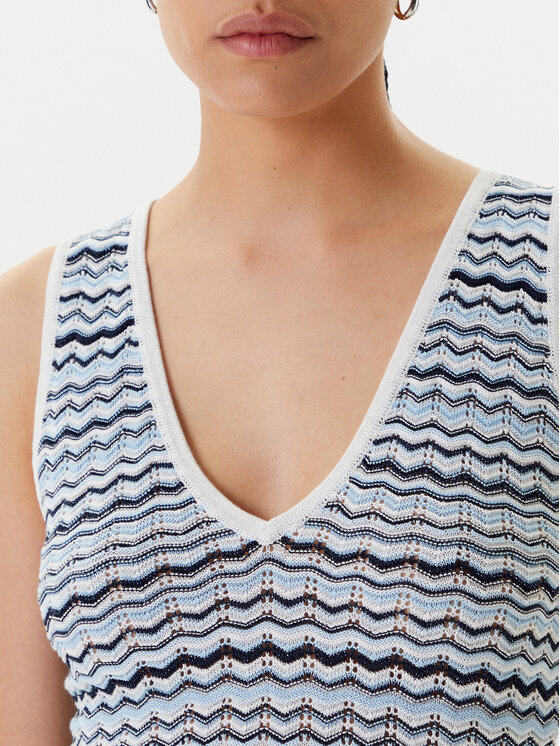 Morgan Morgan Top 251-MINKO Blu Regular Fit