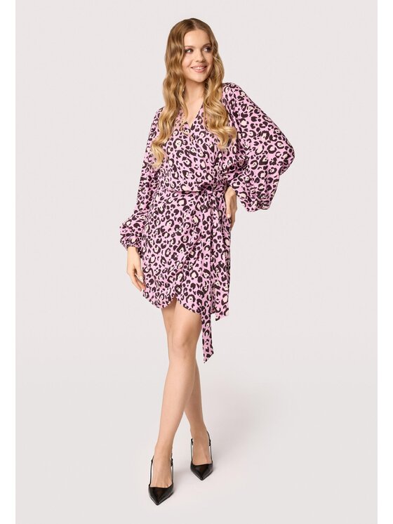 LAURELLA LAURELLA Každodenné šaty LAURELLA 4UL136750 Fialová Regular Fit
