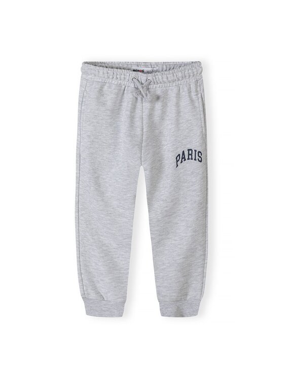 MINOTI MINOTI Spodnie dresowe 18FLEECE 62 Szary Regular Fit