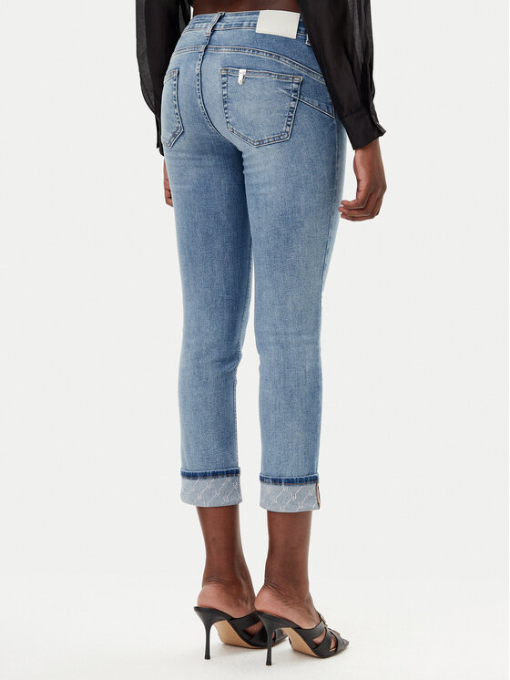Liu Jo Liu Jo Traperice UA5006 D4615 Svijetloplava Skinny Fit