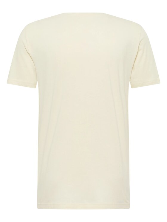 Mustang Mustang T-Shirt Style Austin Biały Regular Fit
