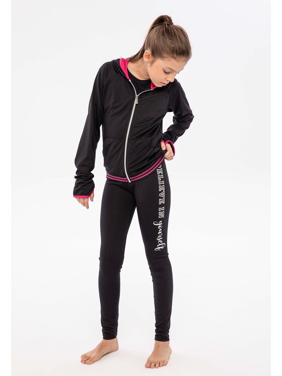 Legginsy, rozmiar 122/128, Czarne, believe 5