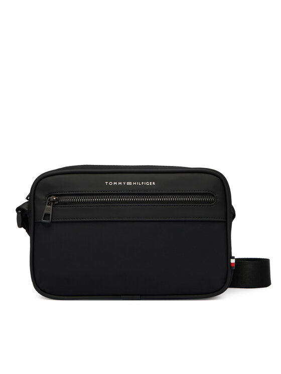 Tommy Hilfiger Tommy Hilfiger Válltáska Th Repreve Ew Reporter AM0AM14152 Fekete