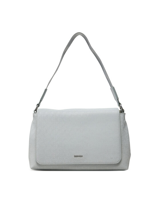 Calvin Klein Kabelka Ck Must Satchel_Mono K60K613181 Sivá