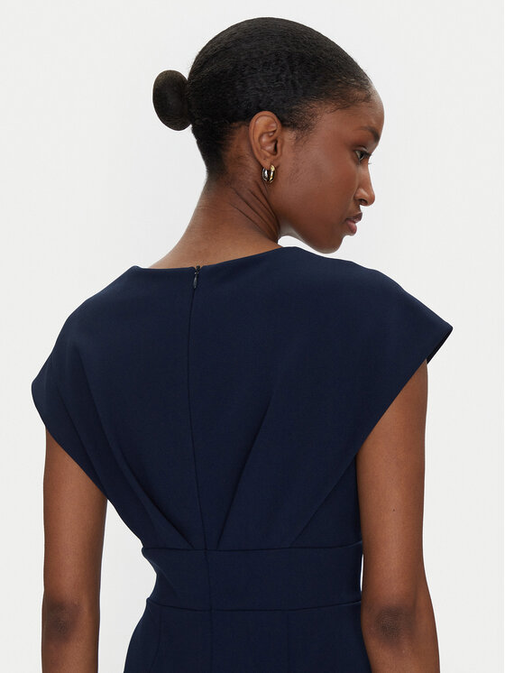 Rinascimento Rinascimento Abito da cocktail CFC0122760003 Blu scuro Regular Fit