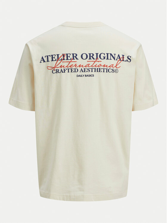 Jack&Jones Junior Jack&Jones Junior T-Shirt 12274923 Εκρού Loose Fit