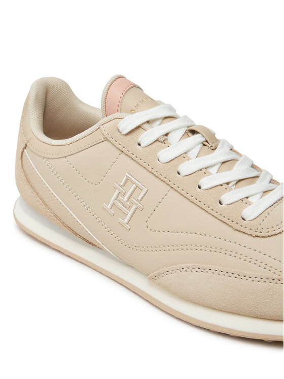 Tommy Hilfiger Tommy Hilfiger Сникърси Heritage Runner FW0FW08114 Бежов