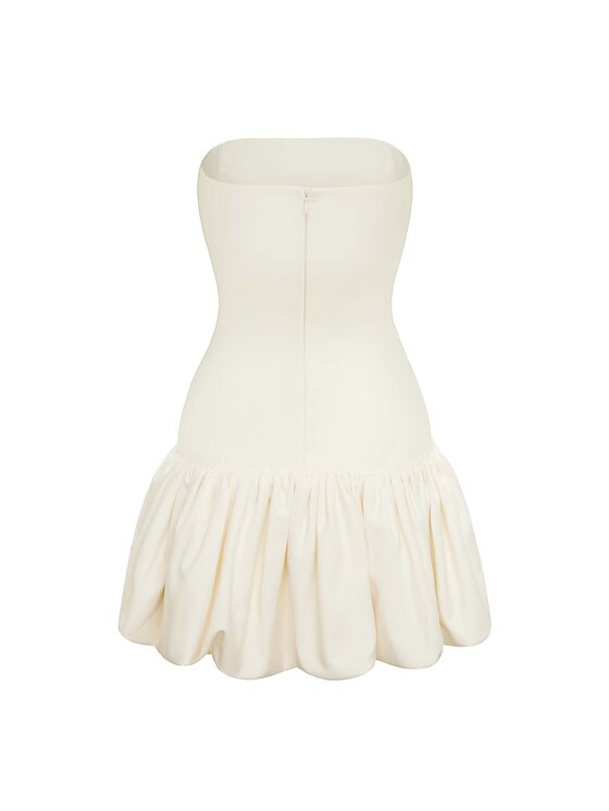 La Mania La Mania Vestito da giorno PENNY Crema Classic Fit