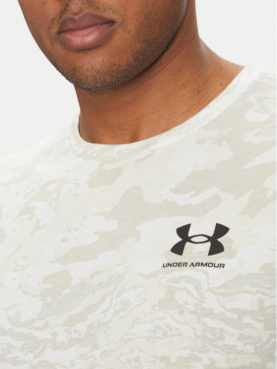 Under Armour Under Armour Marškinėliai ABC 1357727 Balta Regular Fit