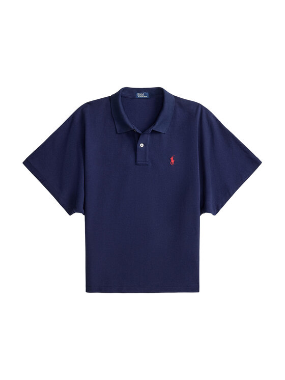 Polo Ralph Lauren Polo Ralph Lauren Polokošeľa 211A96270002 Tmavomodrá Relaxed Fit