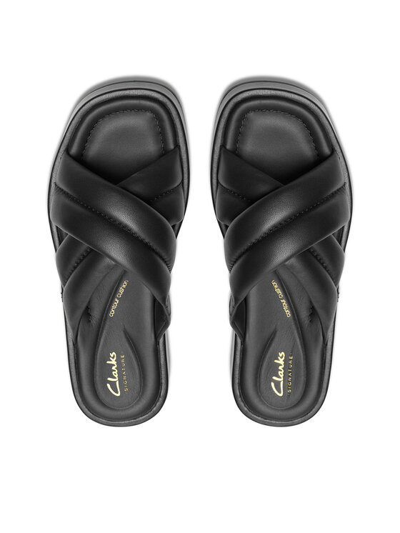 Clarks Clarks Natikače Alda Glide 26179276 Crna