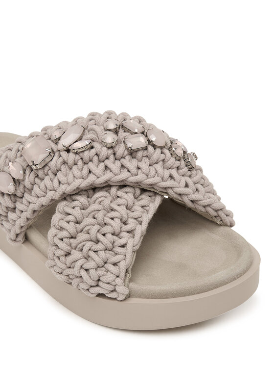 Inuikii Inuikii Šlepetės Woven Stones 1004.003.0073 Pilka