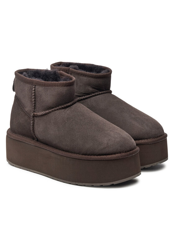 EMU Australia EMU Australia Cizme de zăpadă Stinger Micro Flatform W13082 Maro