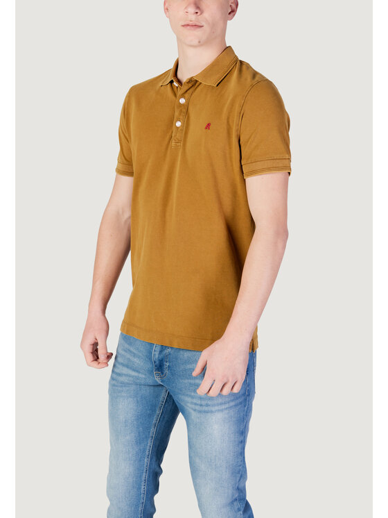 REPLAY REPLAY Polo M3011.000.22696M Brązowy To Fit