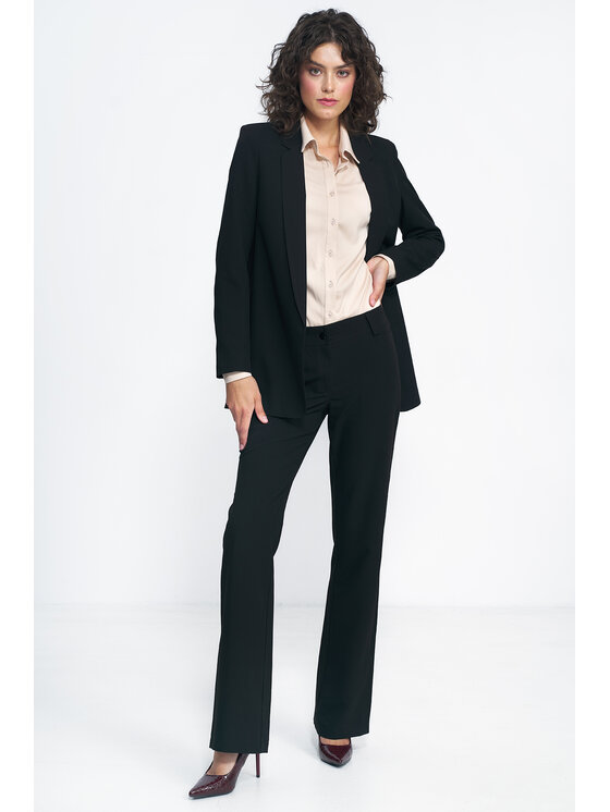 NIFE NIFE Dámské kalhoty SD100 Černá Bootcut Fit