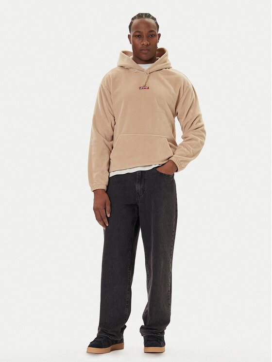 Levi's® Levi's® Fleecová mikina 001B8-0018 Béžová Regular Fit