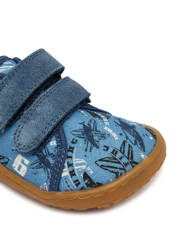 Froddo Froddo Hausschuhe Barefoot Canvas G1700440-6 M Blau