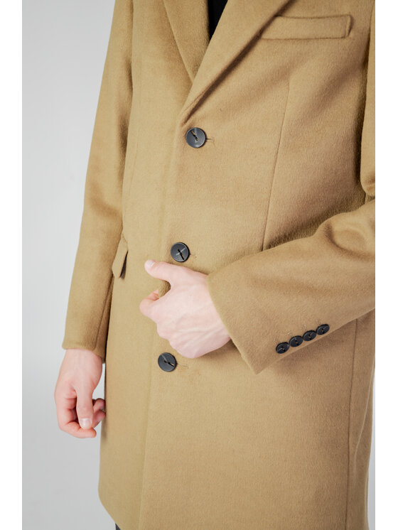 Antony Morato Antony Morato Cappotto RUSSEL SLIM FIT Beige Slim Fit