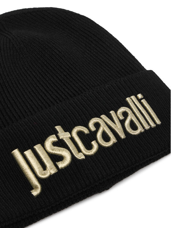 Just Cavalli Just Cavalli Шапкa 81QAZK01 ZG239 Чорний
