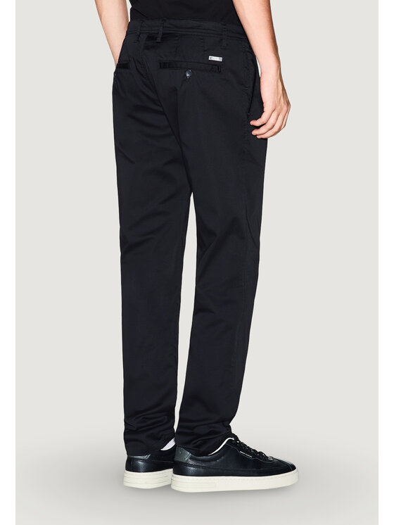 Armani Exchange Armani Exchange Pantaloni chino XM001162 AF13236 Nero Casual Fit