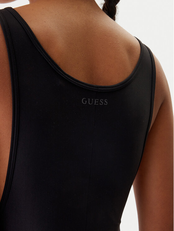 Guess Guess Rochie de seară O6RK02 KCDE0 Negru Regular Fit