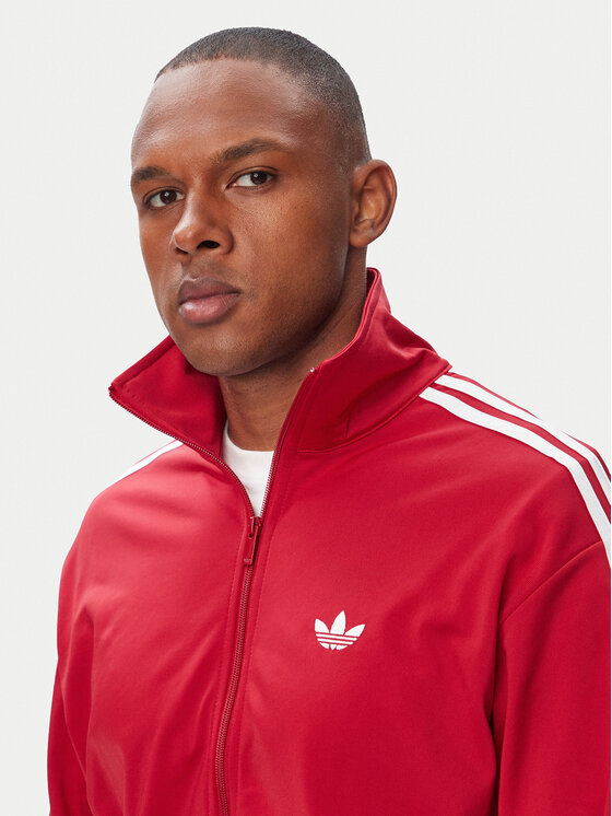 adidas adidas Μπλούζα Firebird KW0116 Κόκκινο Regular Fit