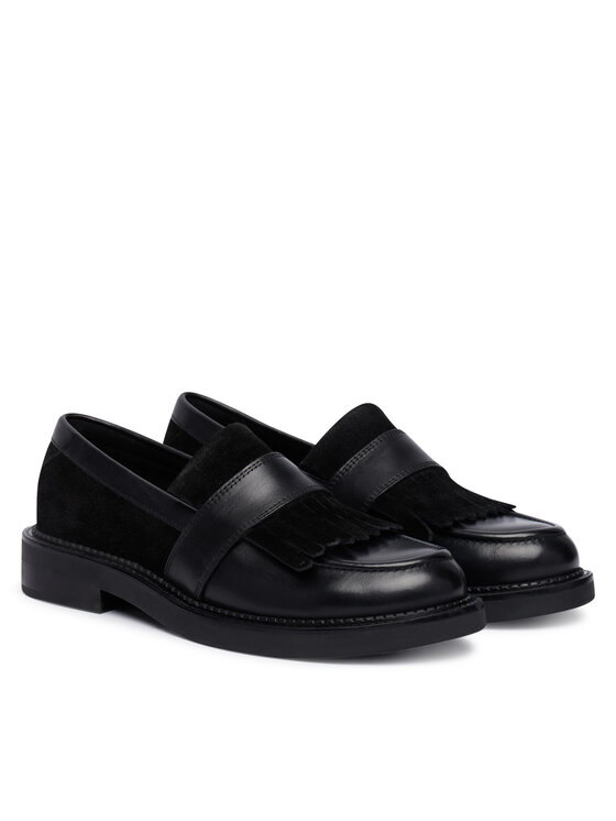 Geox Geox Loafers D Serilda D66WYE 4323 C9999 Μαύρο