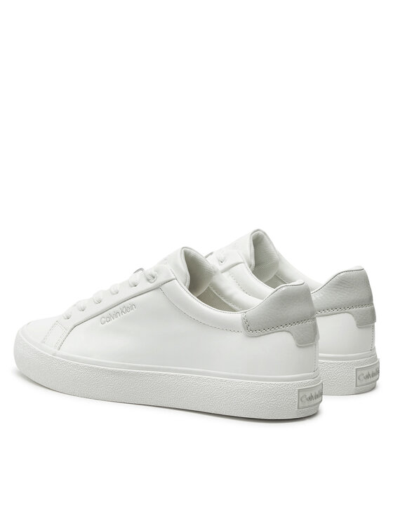 Calvin Klein Calvin Klein Tenisice Vulc Lace Up Texture Fox - Lth HW0HW02439 Bijela