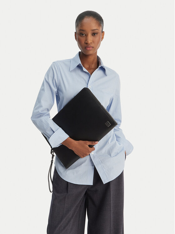 Calvin Klein Husă pentru tabletă Emblem Hw Laptop Sleeve LV04D1171G Negru