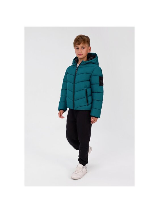minoti minoti Kurtka zimowa 33COAT503 Zielony Regular Fit