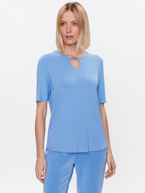 Olsen Olsen Bluse 11104451 Blau Regular Fit