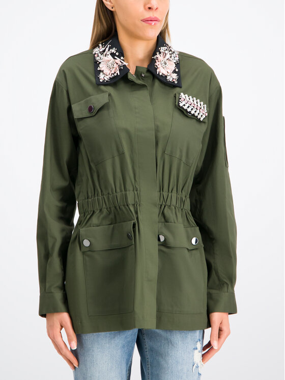 Liu Jo Parka F19287 T9486 Verde Regular Fit Modivo