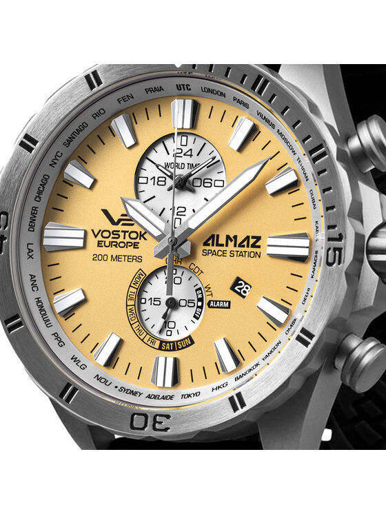 Vostok Europe Vostok Europe Zegarek YM8J-320A655S Czarny