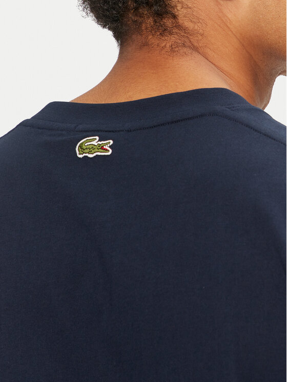 Lacoste Lacoste T-shirt TH2739 Blu scuro Classic Fit