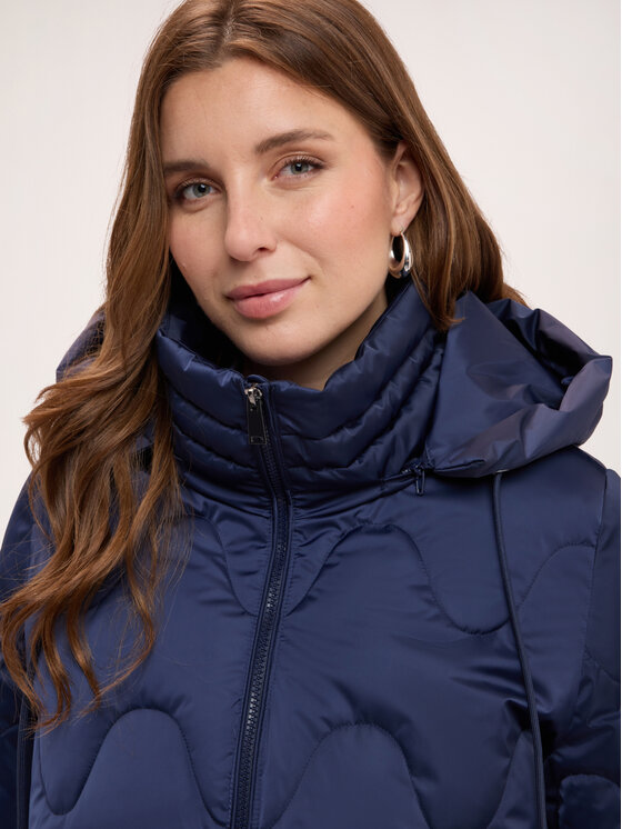 Fiorella Rubino Fiorella Rubino Giubbotto piumino F080T001618N034 Blu Regular Fit