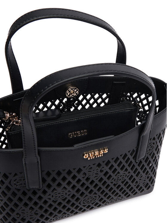 Guess Guess Kabelka Letty Mini HWPG99 11750 Černá