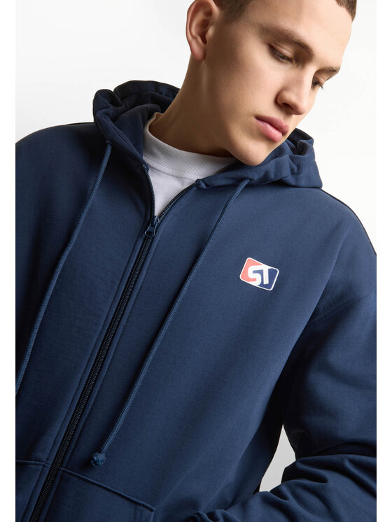 PROSTO. PROSTO. Bluza ST Granatowy Regular Fit