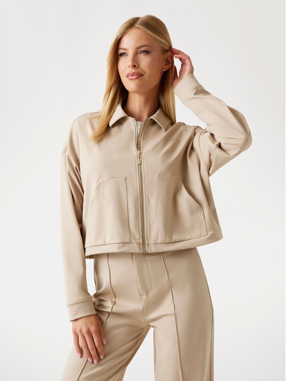 Guess Guess Giacca di transizione 177289 Beige Classic Fit