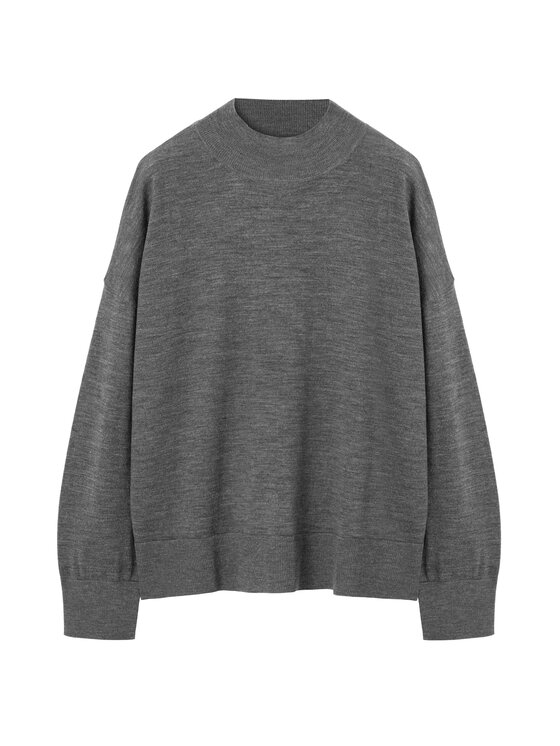 TATUUM TATUUM Sweter AMI Szary Classic Fit